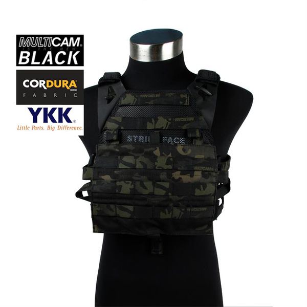 

multicam black jpc 2.0 tactical vest maritime version zip on plate carrier(stg051217, Camo