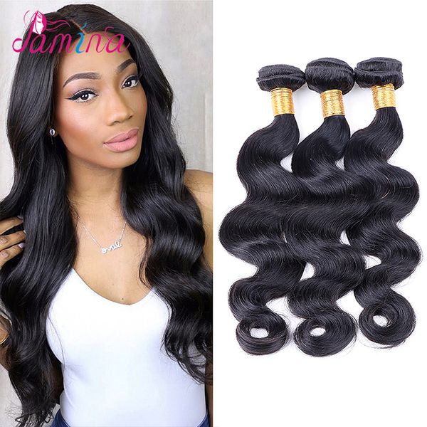 Beauty Hair Indian Virgin Hair Body Wave Indian Hair Weaves 3