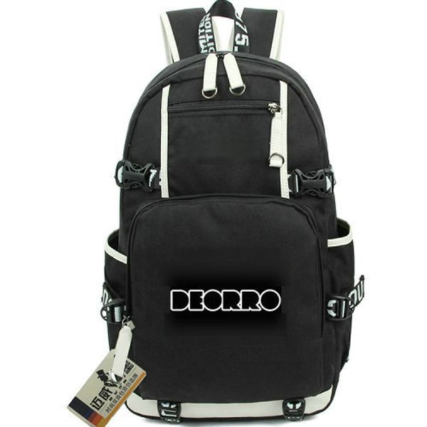 

ton c backpack deorro day pack 100 dj music panda fam school bag leisure packsack quality rucksack sport schoolbag outdoor daypack