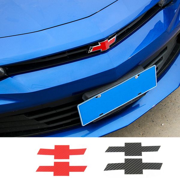 

car emblem car badge sticker decoration carbon fiber for chevrolet camaro 2017 up car styling exterior accessories