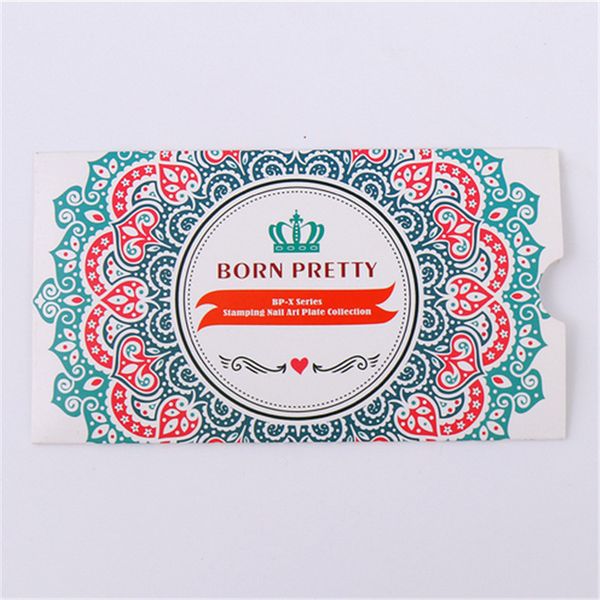 

born pretty christmas nail art stamping template 12*6cm rectangle stamp image plate celebration bpx-l008, White