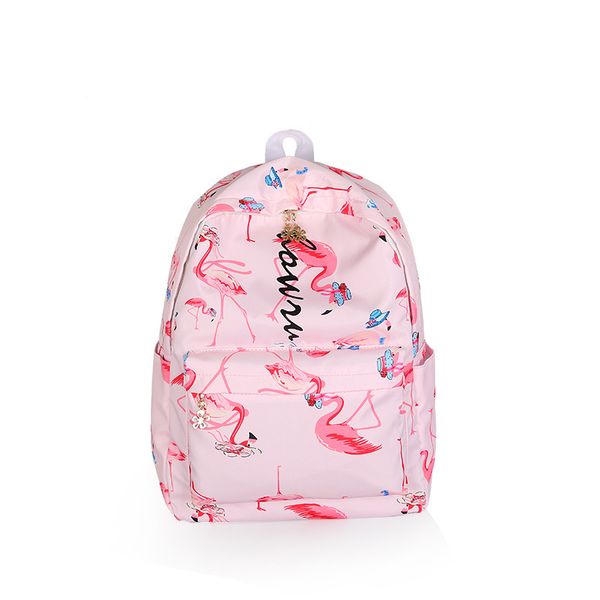 

каваи розовый рюкзак ананас escola menina женщина мешок школ милые flamingo rugzak девушка дорожная сумка назад добрее schooltas