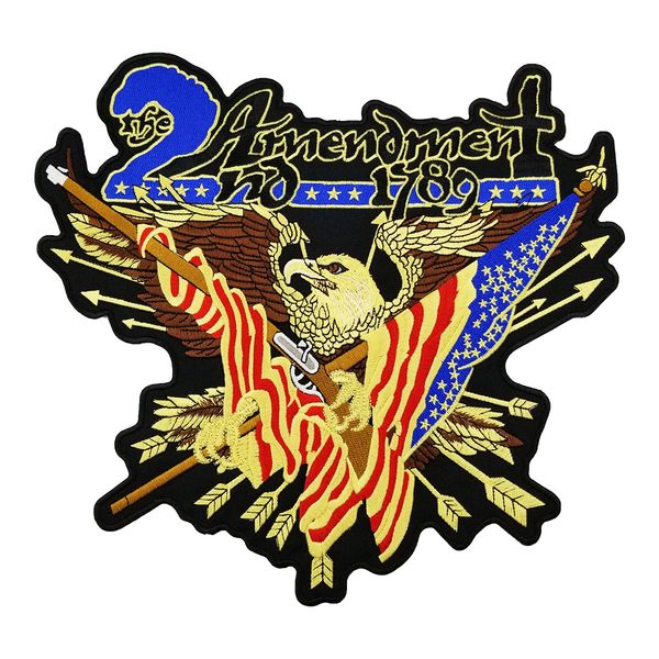 2019 Golden Eagle Patch Biker Patch Motorcycle Club Jacket Vest Morale Mc Back Of Jacket Iron On Clothing Vest Parch From Greenhouse2 2593