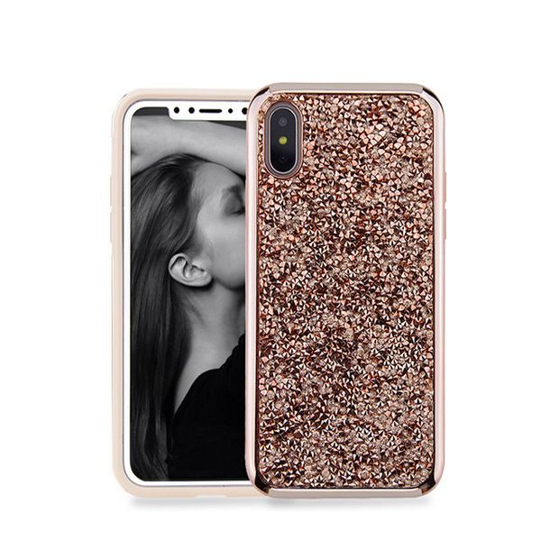 

for samsung galaxy s8 plus case premium diamond rinhstone 2in1 luxury diamond rhinestone back cover phone case for samsung defender case