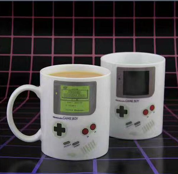 

2018 latest creation 21 styles entertainment entertainment antique game machine, color change mug cup, lovers personality breakfast