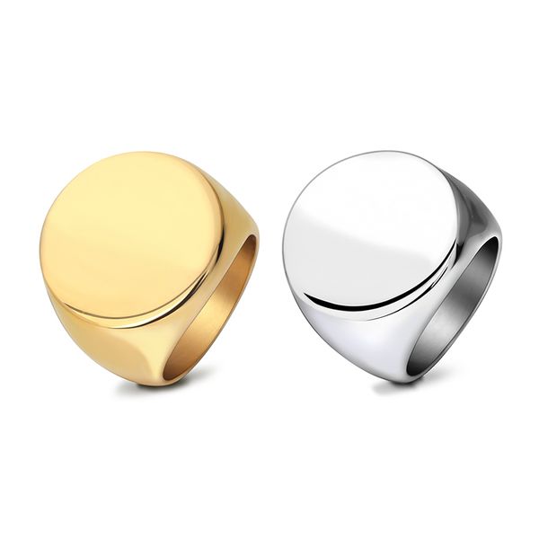 

Старинные Кольца Из Нержавеющей Стали Для Мужчин Геометрические Круглый Глянцев