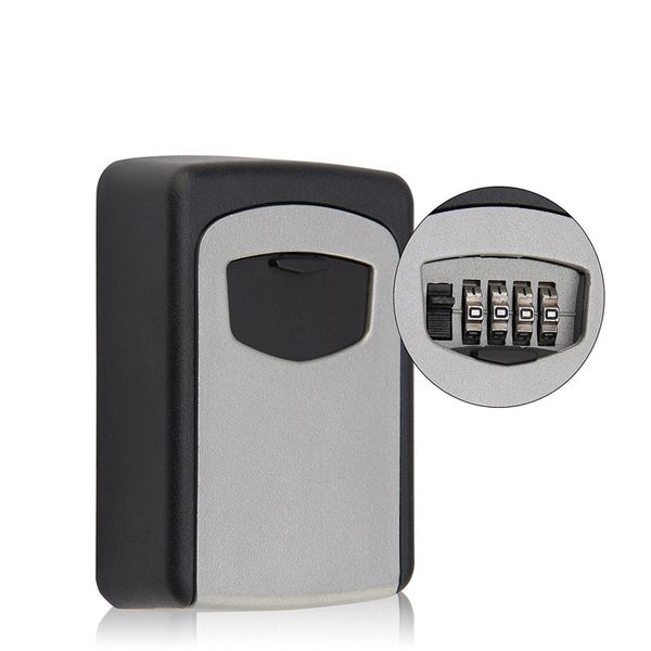 

digit combination key lock box outdoor wall mount safe security storage organizer