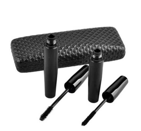 

new version mascara 3D FIBER LASHES MASCARA Set Makeup lash eyelash waterproof mascara 1set=2pcs without LOGO no logo
