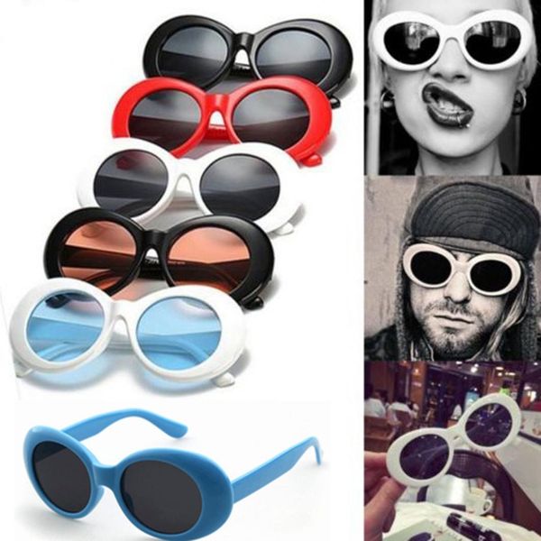 

retro vintage sunglasses rapper oval shades grunge glasses mens sunglasses lentes de sol, White;black