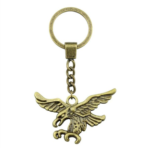 

6 штук брелок женщины брелок пара брелок для ключей орел 43x33mm, Slivery;golden