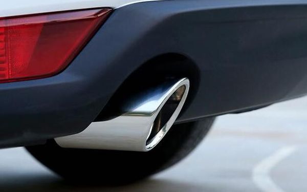 

stainless steel 2units car mufflers,exhaust pipe exit decoration, gas vent,vent pipe for mazda cx-4 2016, cx-5 2013