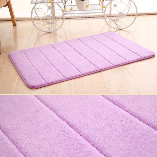 

40x60cm non slip bathroom mat memory foam coral velvet water absorption bath mat kitchen bedroom door floor carpet