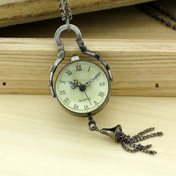 

bronze\silver tone men women pocket watch quartz ladies new for xmas gift free shipping b213, Slivery;golden
