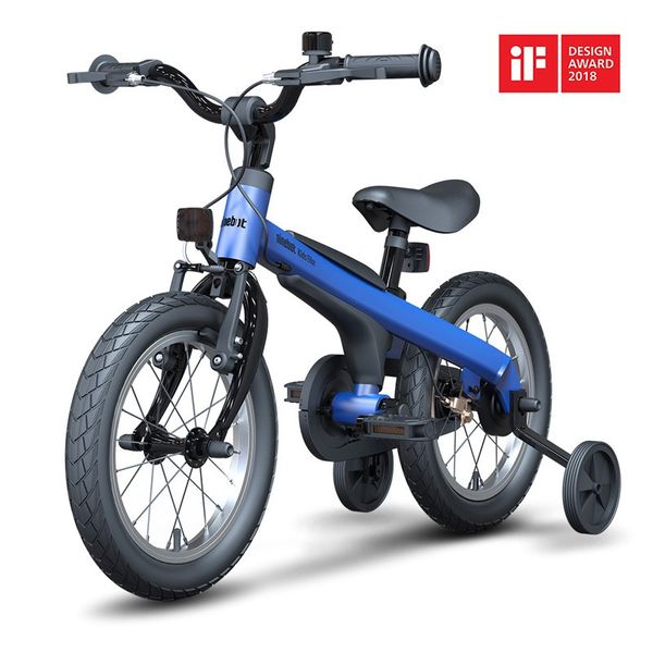 Mijia scooter 14/16 pollici bici per bambini per ragazzi in lega di alluminio con sella regolabile con sistema a doppio freno