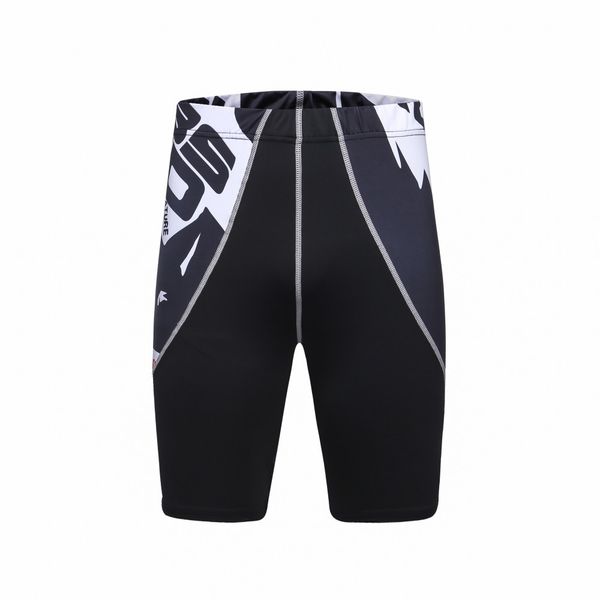 

sport slimming wear sublimation printed compression running fitness shorts tights, Black;blue