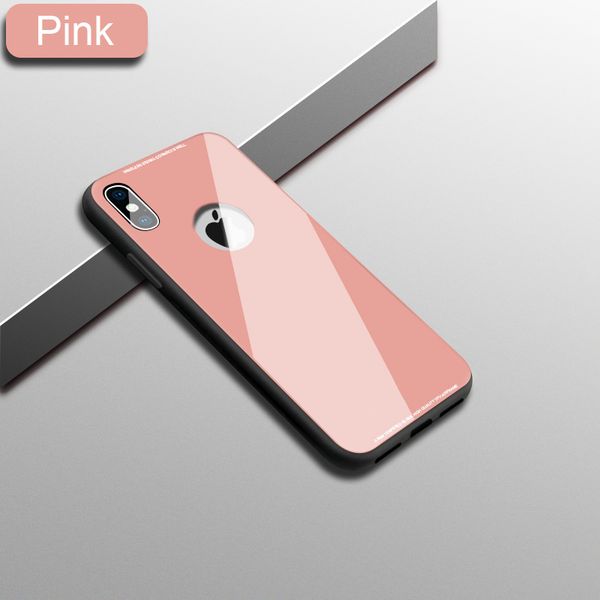 

2018 within hole style for iphone 8 glass case ultra thin 9h hardness tempered glass case for iphone x tempered glass cover