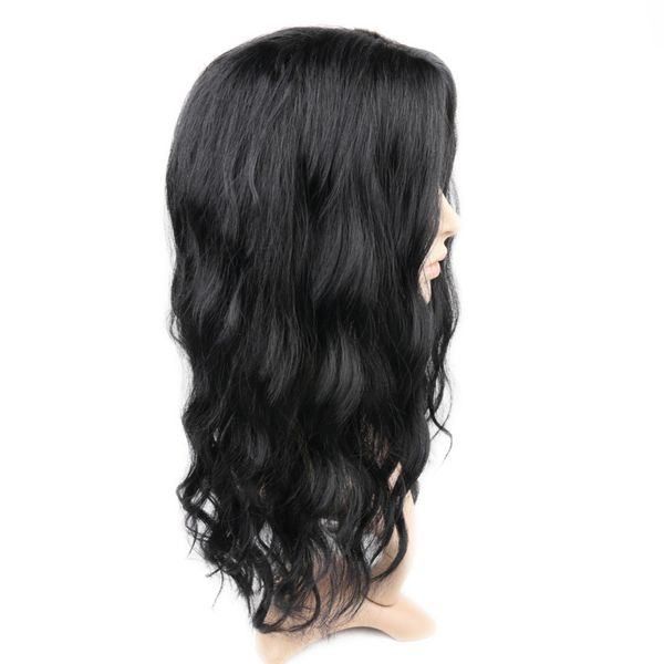 2019 Hair Care Wig Stands Medium Length Wave Body Black Natural