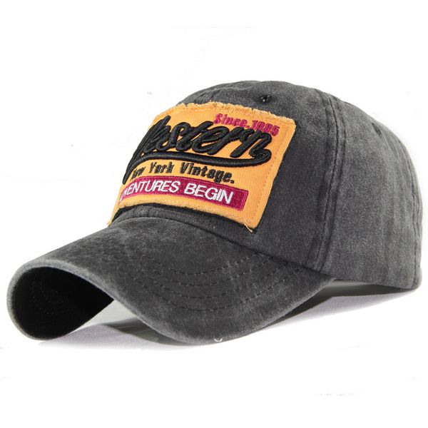 

washed cotton embroidery summer letter snapback gorras hombre baseball cap men women dad casquette outdoor leisure hiking hats adjustable, Black;white