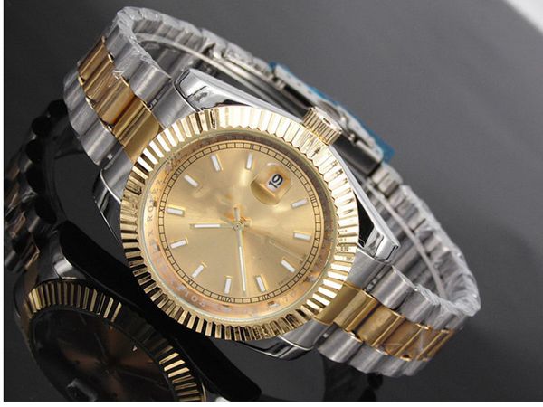 

3a завод календарь бренд роскошных часов мужчины черный лавровый дизайнер алмаз часы высокого качества оптовой женщины платье розового золот, Slivery;brown