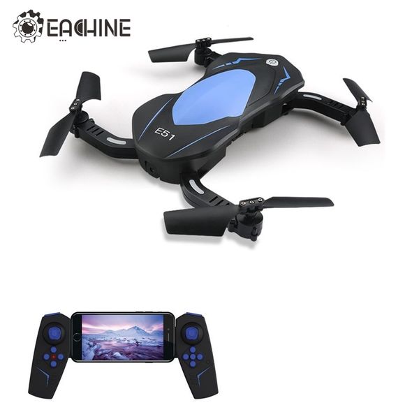 Eachine E50 720P WIFI FPV Foldable Arm Selfie Drone Quadcopter w High Hold Mode
