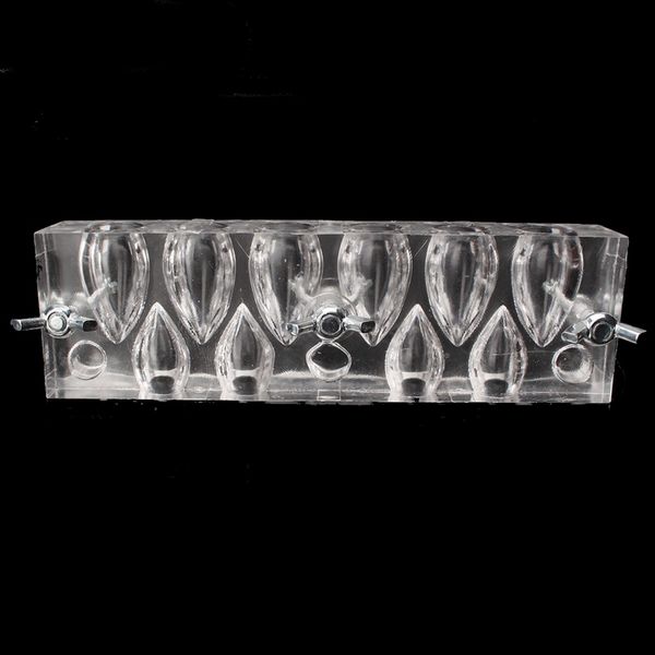

1pc overvalue incense cones making mould mold 10 holes acrylic transparent tower incense mould diy tools hand crafts suuplies