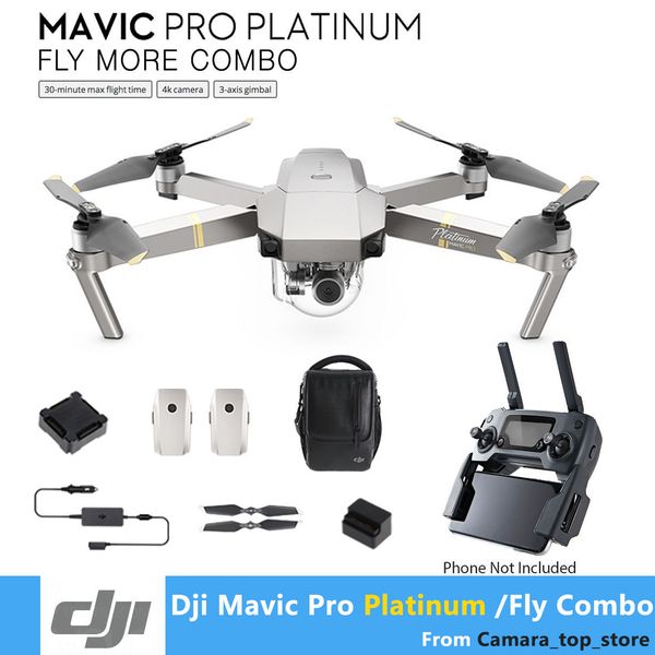 

dji mavic platinum 4k hd video recording 30mins flight time 7km remote control dji mavic pro drone