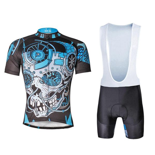 

pro cycling jersey 2018 men's short sleeve bib pants suit high-stretch comfortable short pants kit wear sport suit, White;black