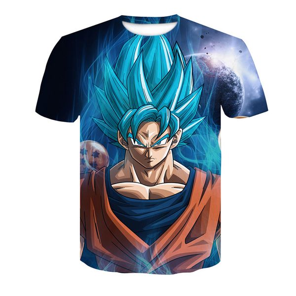 

Дракон мяч футболка ГОКУ аниме футболка 3D печати мультфильм футболки мужчины компресс рубашки 2018 лето мода досуг косплей tee топы