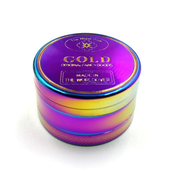 

Новый стиль Радужные шлифовальные машины IceBlue Grinder Шлифовальные машины для обработки фасок Травяные шлифмашины 40 мм Цинковый сплав 3/4-слойные Радужные шлифовальные машины