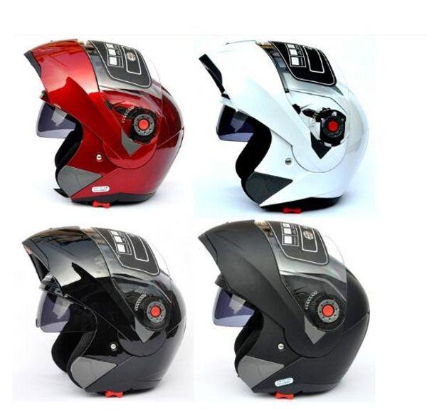 

jiekai 105 double visor motorcycle helmets modular cover up motocross helmet race double e lens motorcycle helmet qq