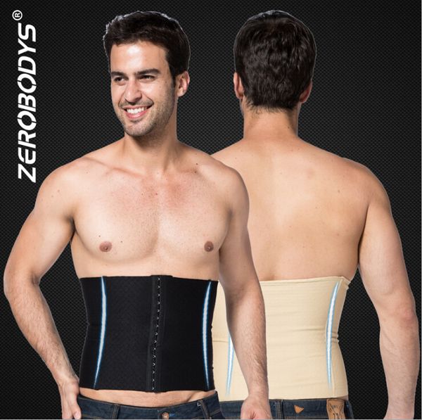 

Zerobodys Men Body Shapers Waist Trainer Cincher Belt Waist Tummy Shaper Slimming Underwear Waist Cincher Corset Shapewear