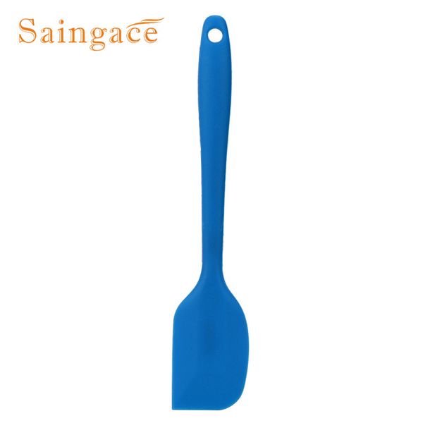

saingace silicone spatulas heat resistant flexible silicone spatulas cake spatula scraping baking scraper cooking random color