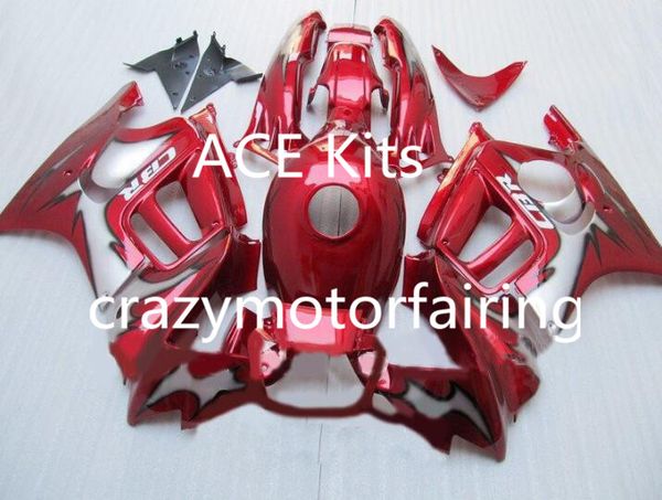 

motorcycle fairing kit for honda cbr600f3 95 96 cbr600 f3 cbr 600f3 1995 1996 abs red fairings set+3gifts 30