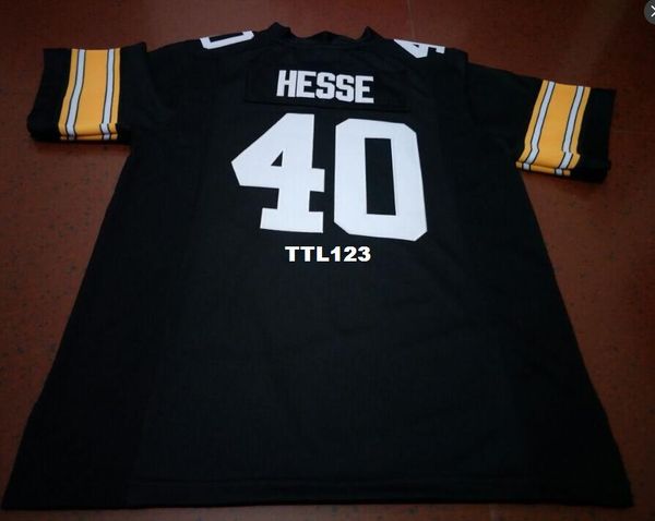 

men #40 parker hesse iowa hawkeyes alumni college jersey s-4xlor custom any name or number jersey, Black;red