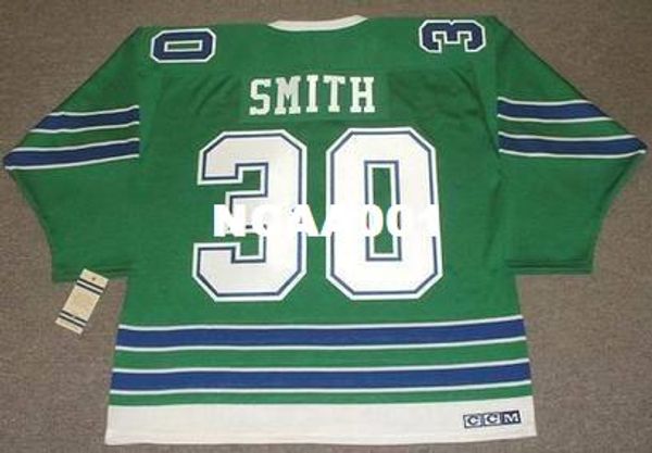 

мужчины #30 gary smith oakland seals 1967 ccm старинные ретро главная хоккей джерси или пользовательские любое имя или номер ретро джерси, Black;red