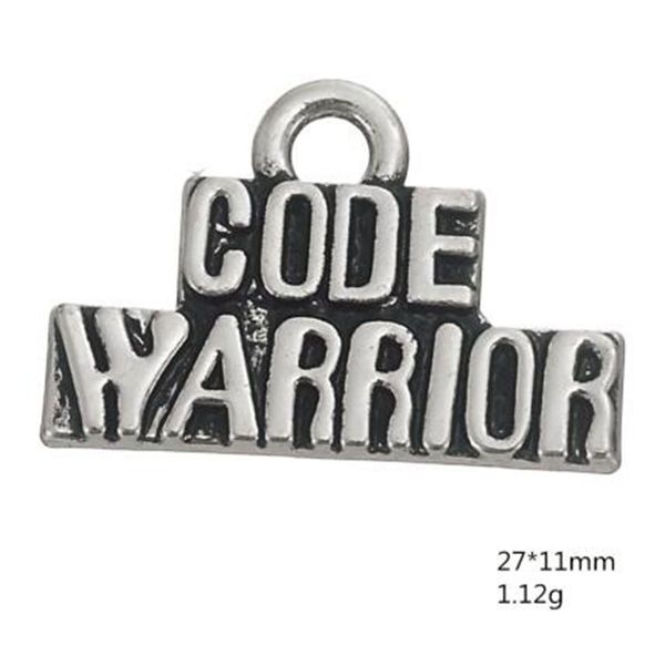 

code warrior word diy charms other customized jewelry, Bronze;silver