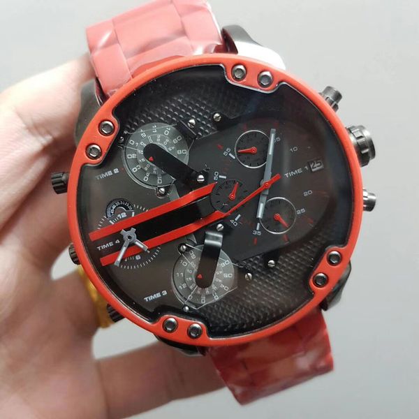 

luxury new watches - dz7312 dz7315 dz7331 dz7333 dz7370 dz7395 dz7396 dz7399 dz7401 men military sports watch, Slivery;brown