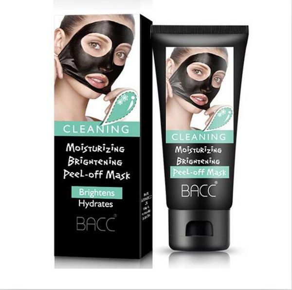 

BACC Blackhead Removal Bamboo charcoal Black Mask Deep Cleansing Peel Off Mask Pores Shrinking Acne Treatment Oil-control