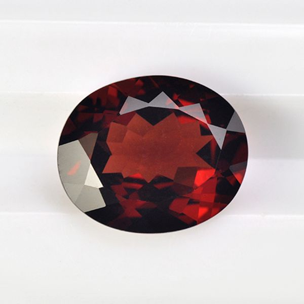 

20pcs/lot machine cut facet oval shape 8*6-14*10mm chinese garnet stone natural loose gemstone for jewelry making, Black