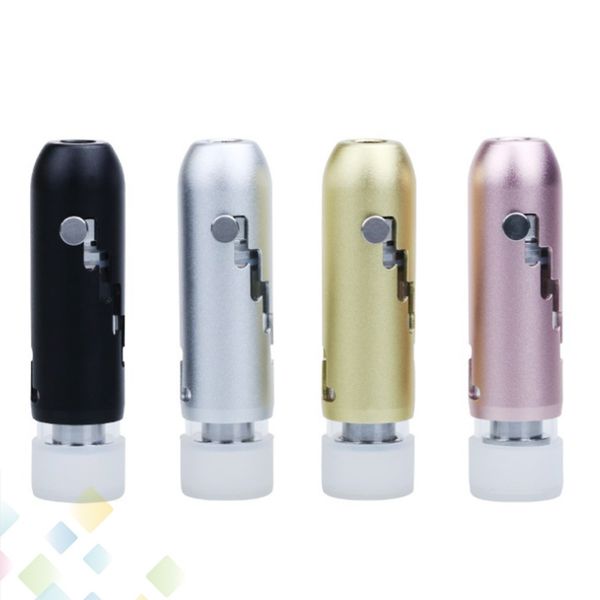 

Best Grinder MJ420 Pipe Dry Herb Kit With 17mm Diameter Aluminum Tube Spring-loaded structure E Cigarette DHL Free