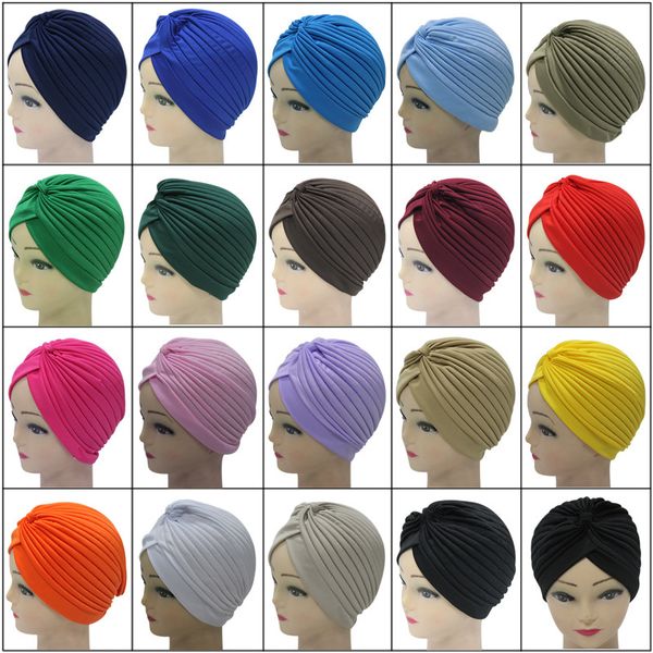 Unisex India Cap Mulheres Turbante Headwrap Headwrap Chapéu Escoas Gosquinhos Homens Bandana Orelhas Protetor Acessórios De Cabelo Quente