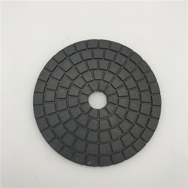 Diamond Polishing Buff 5 pollici (125 mm) Black Buffer Circle Disco lucidante Disco abrasivo Sander per Dark Granite Stone