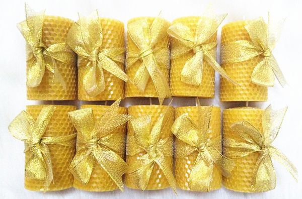 

new natural bee wax candle healthy environmentally friendly candle home decoration creative gift wholesale