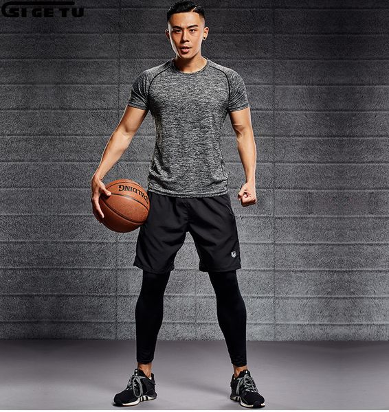 2019 2018 Men S Running Sets Sportswear Compression Leggings Pants Shirts With Shorts For Running Joggers Gym Fitness Training Wear From Onecherry 2019 2018 Men S Running Sets Sportswear Compression Leggings Pants Shirts With Shorts For Running Joggers Gym Fitness Training Wear From Onecherry