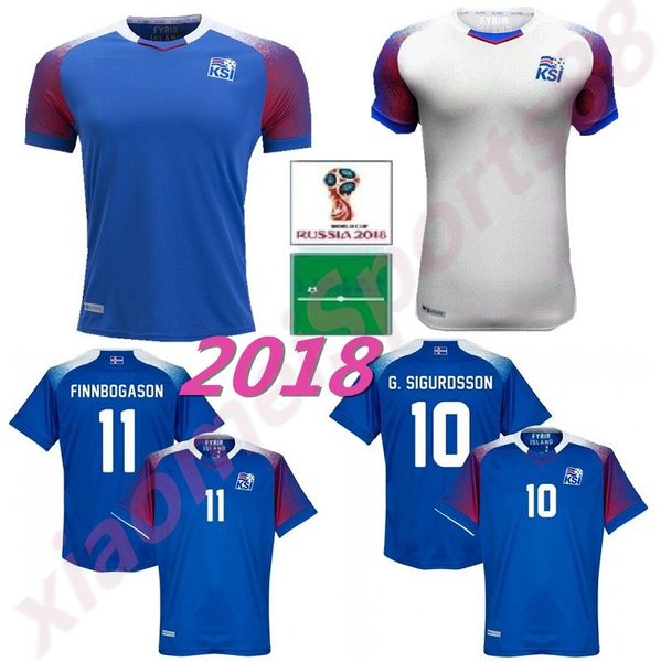

iceland soccer jersey gudmundsson sigthÃ³rsson g.sigurdsson traustason ingason gunnarsson finnbogason football shirt 2018 word cup, Black;yellow