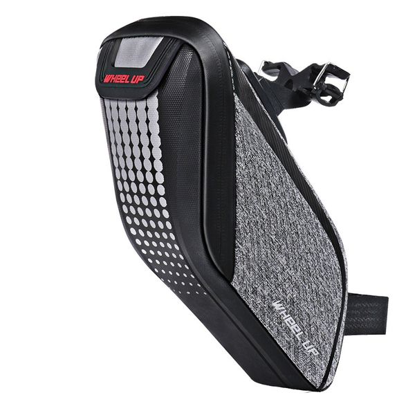 B-SOUL Foldable Mountain Road Bike Saddle Bag Bicycle Seat Bag Pouch Bag white B-SOUL Waterproof Foldable Outdoor Cycling Accessories Mountain Road Bike Saddle Bag Bicycle Seat Bag Tail Rear Pouc
