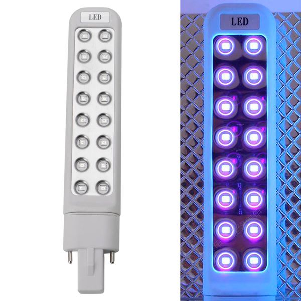 

9w led nail art uv lamp tube light bulb for nail art polish curing dryer durable