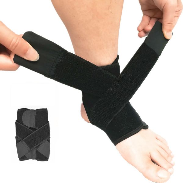 

ankle sports protective bandage cloth sports guard ankle protective bandage, Blue;black
