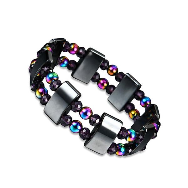 

magnetic hematite health bracelet for women men black magnetite malachite many colors crystal