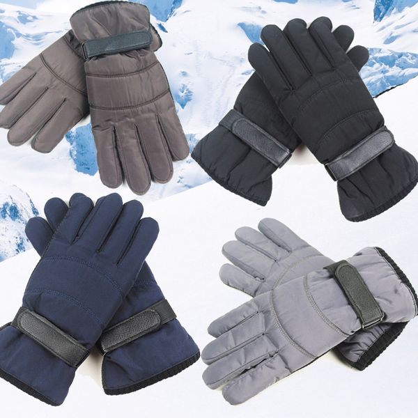 

winter keep warm ski gloves windproof snowmobile snowboard gloves snow sport handwear fleece thermal skiing cycling #2s14